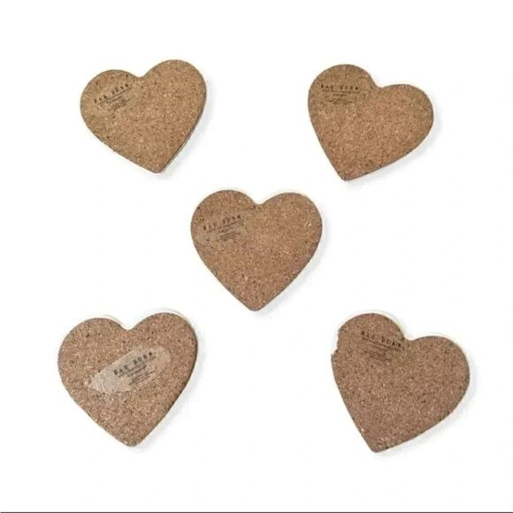 2 for $30 Rae Dunn Ceramic Rustic Farmhouse Boho Love Coasters 
Set of 5 - Picture 3 of 3